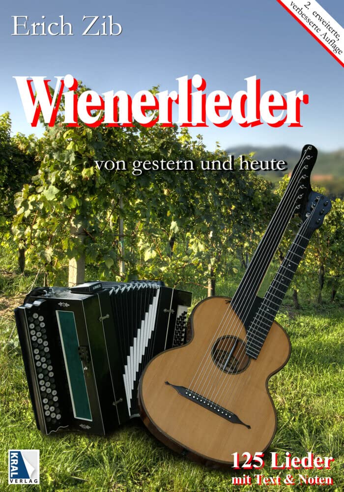 Wienerlieder von gestern und heute (Band 1, Neuauflage): Mit 125 Liedern. Texte & Noten Sheet Music