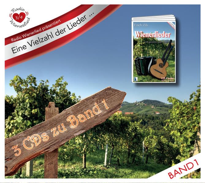 Wienerlieder von gestern und heute 3er-CD-Box (Band 1) Sheet Music