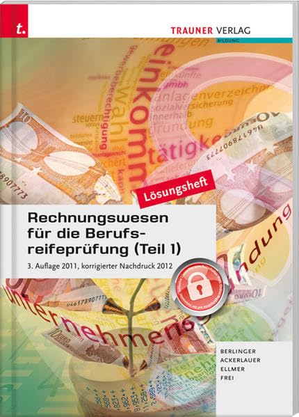 Rechnungswesen für die Berufsreifeprüfung (Teil 1) Lösungsheft Books
