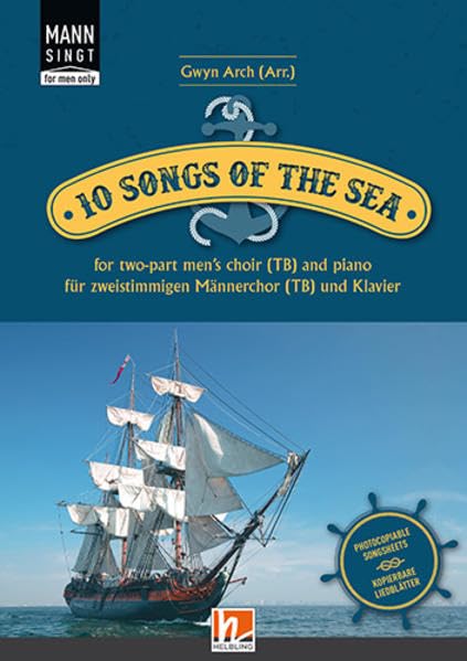 MANN SINGT (for men only) - 10 Songs of the Sea Sheet Music