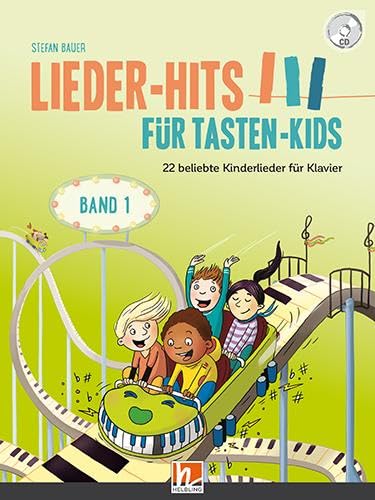 Lieder-Hits für Tasten-Kids, Band 1: 22 beliebte Kinderlieder für Klavier Sheet Music