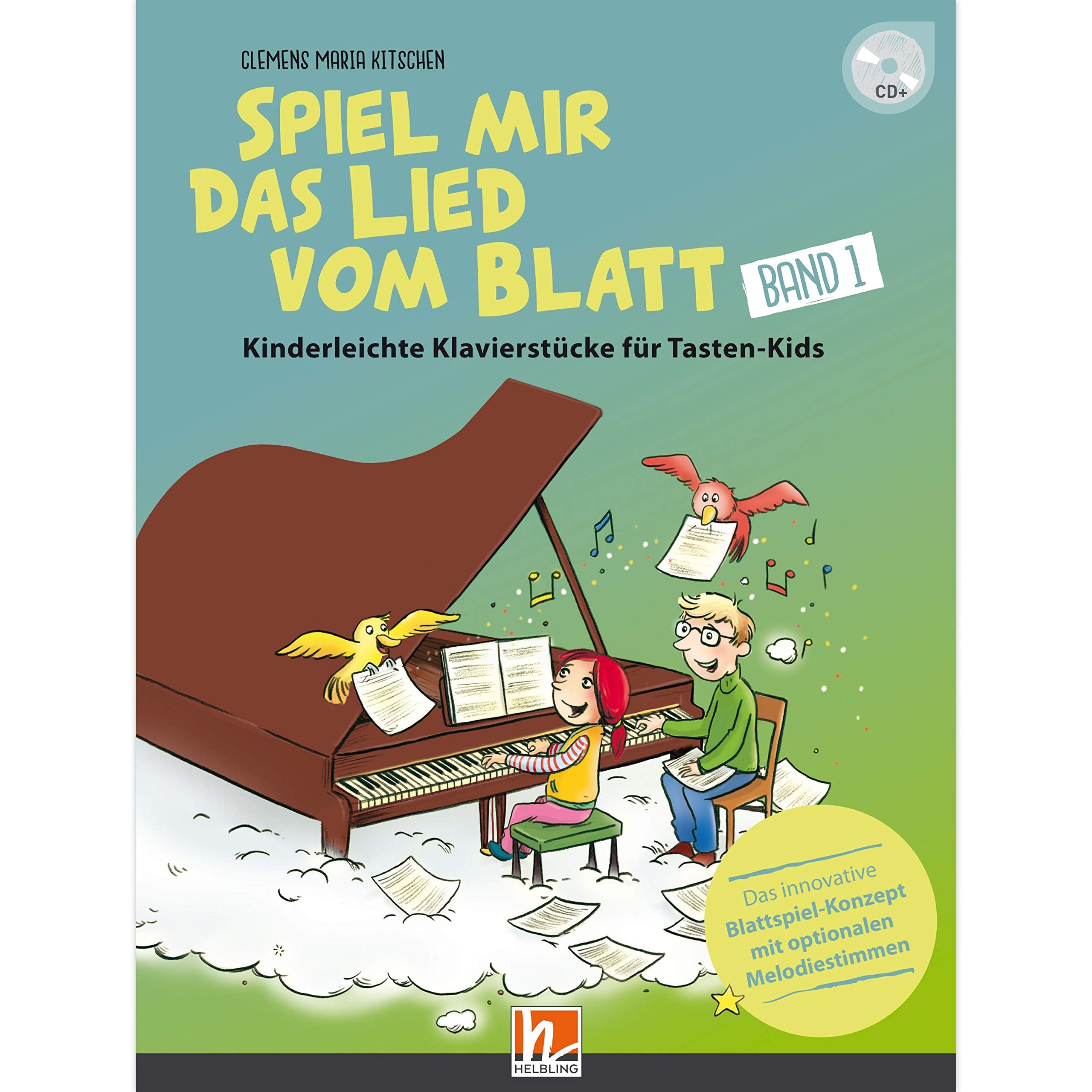 Spiel mir das Lied vom Blatt, Band 1 (Heft + CD) book