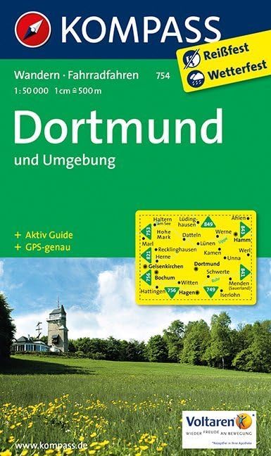 Dortmund und Umgebung 1 : 50 000 Leisure, Home & Garden