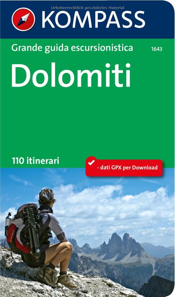 Dolomiti: Großes Wanderbuch mit Extra Tourenguide zum Herausnehmen. Italienische Ausgabe. (KOMPASS Großes Wanderbuch, Band 1643) Leisure, Home & Garden