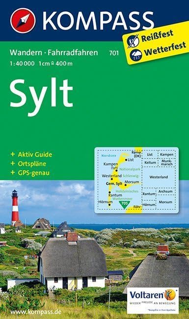 Sylt mit allen Ortsplänen und Strassenverzeichnissen Leisure, Home & Garden