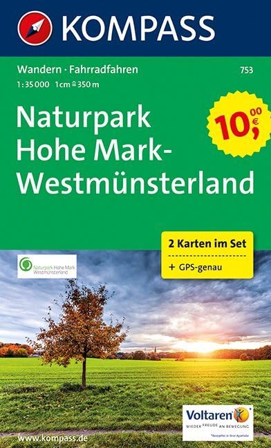 Naturpark Hohe Mark - Westmünsterland 1 : 35 000 Leisure, Home & Garden