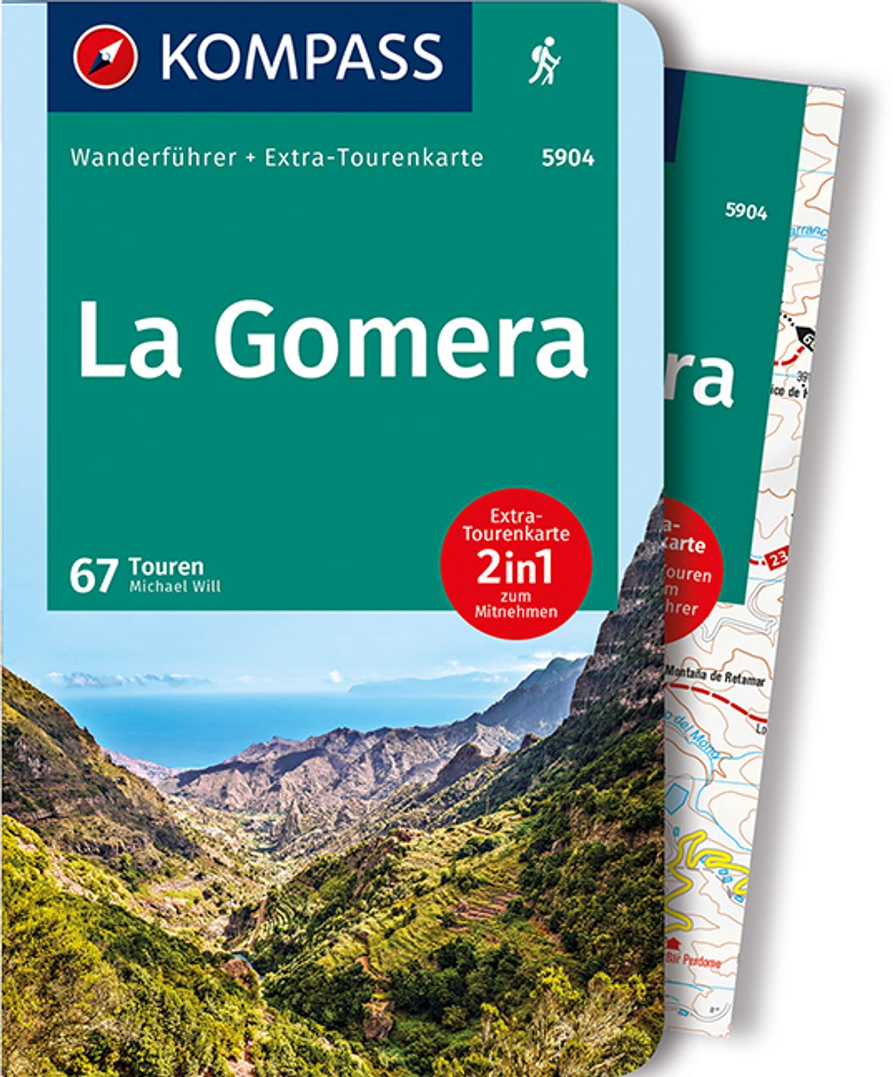 KOMPASS Wanderführer 5904 La Gomera book