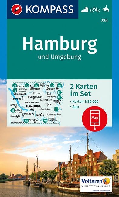 Hamburg und Umgebung 1 : 50 000 book