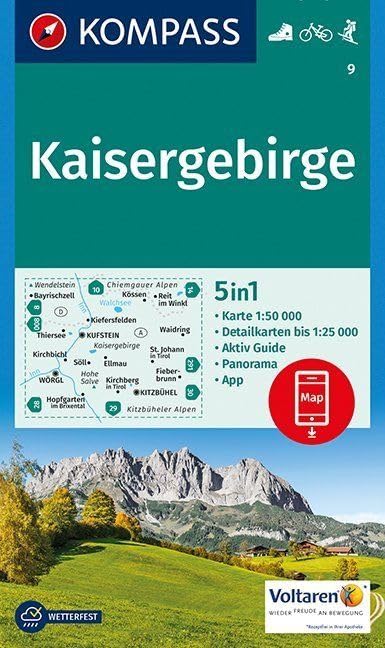 Product Image: Kaisergebirge 1:50 000