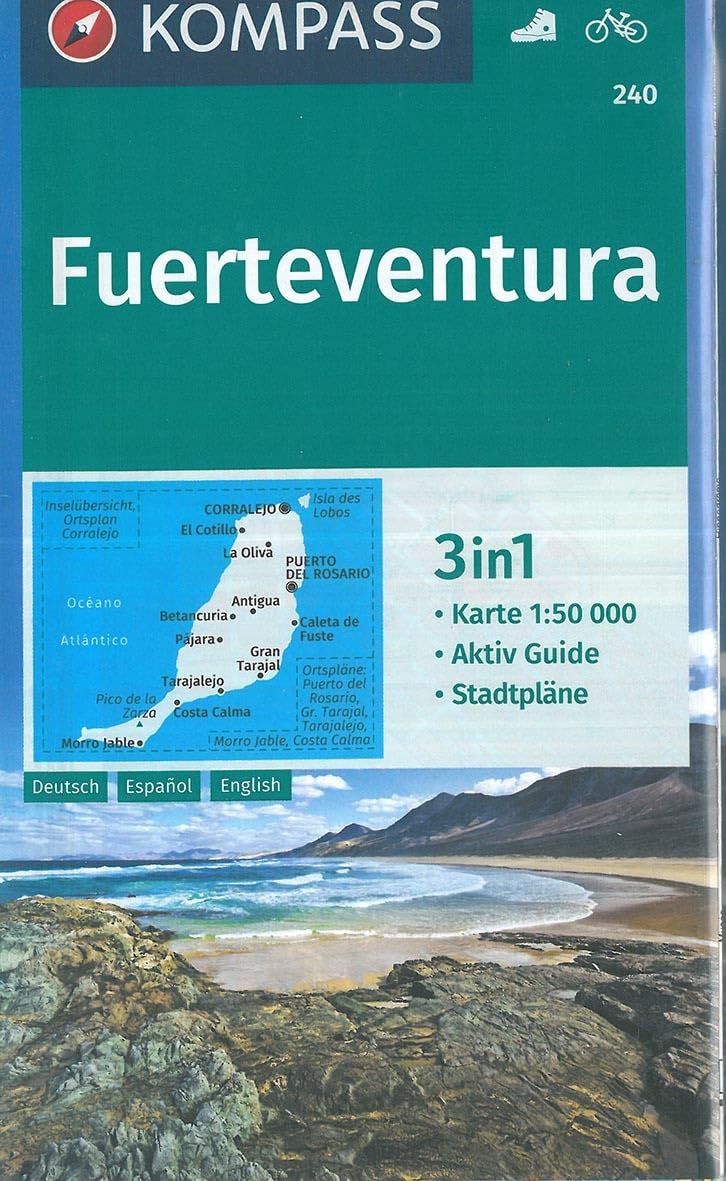 KOMPASS Wanderkarte Fuerteventura Leisure, Home & Garden Books