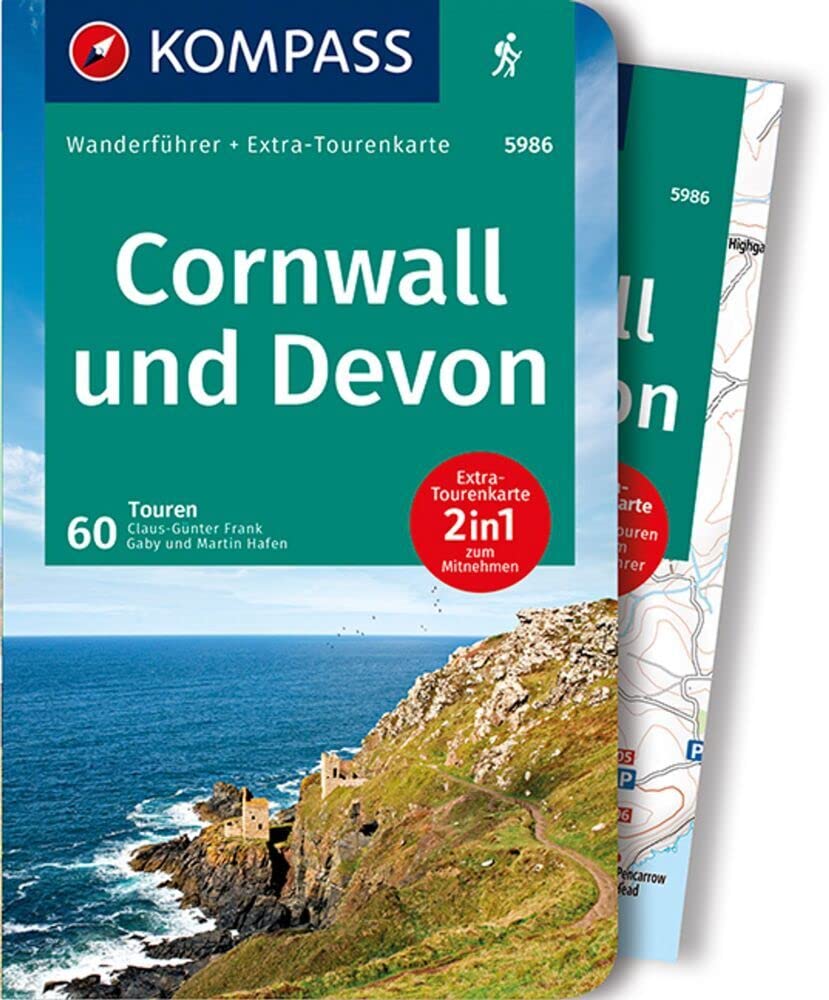 Product Image: KOMPASS Wanderführer 5986 Cornwall und Devon