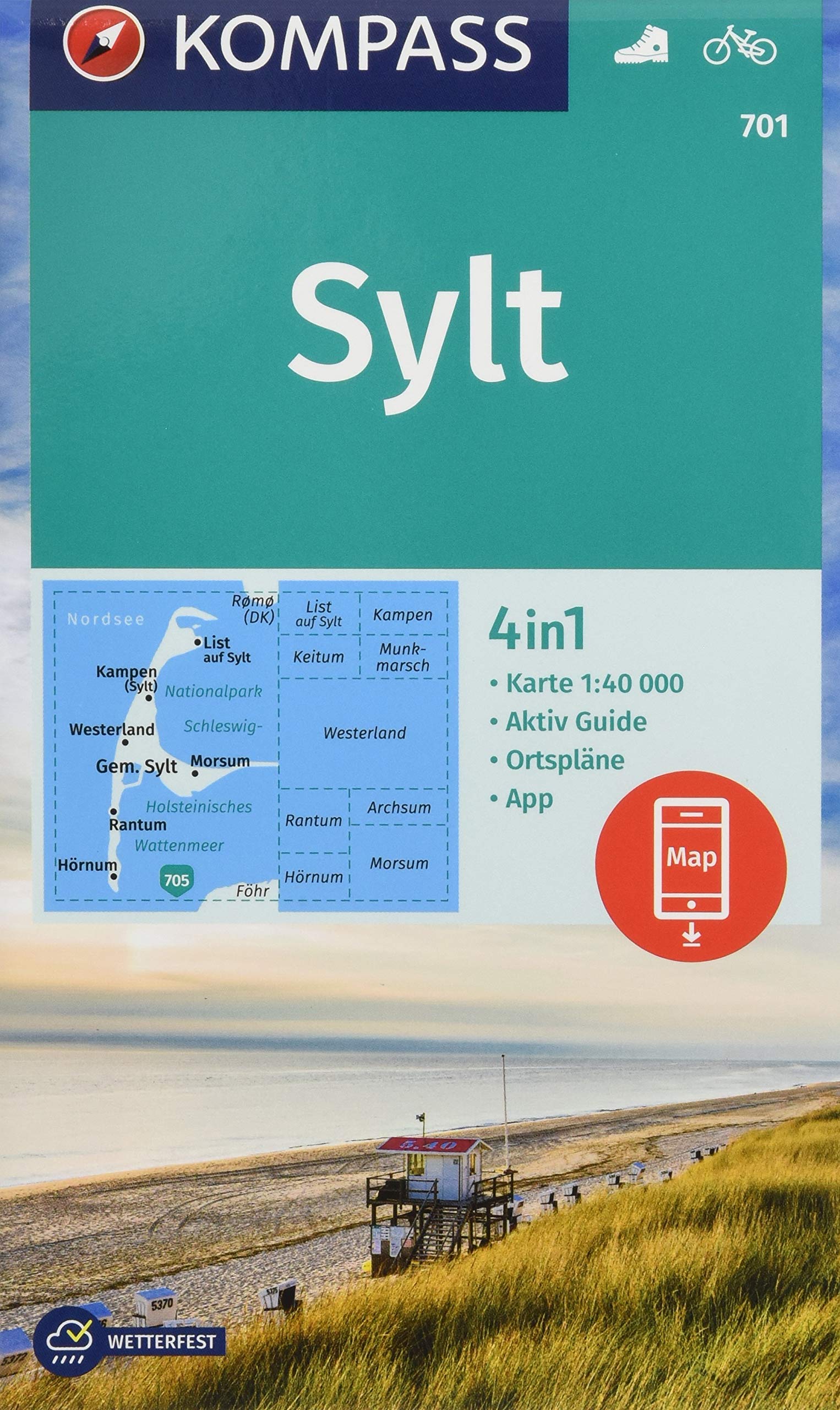 Sylt 1:40 000 Leisure, Home & Garden Books
