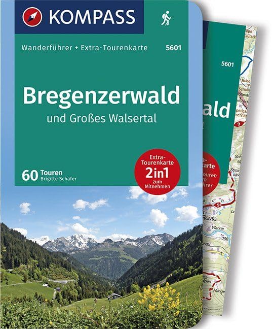 KOMPASS Wanderführer Bregenzerwald und Großes Walsertal: Wanderführer mit Extra-Tourenkarte 1:40.000, 60 Touren, GPX-Daten zum Download Leisure, Home & Garden