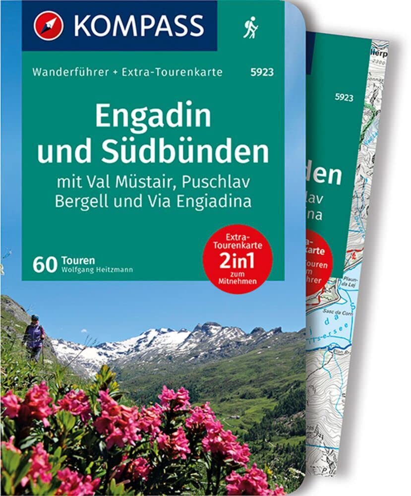 KOMPASS Wanderführer Engadin und Südbünden, 60 Touren Leisure, Home & Garden