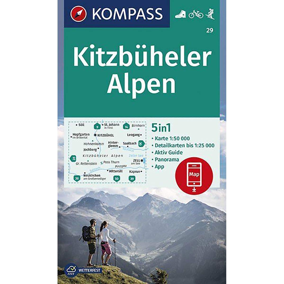 Kitzbüheler Alpen 1:50 000 Leisure, Home & Garden