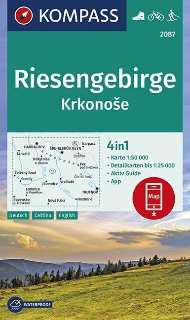 Riesengebirge, Krkonose 1:50 000 Leisure, Home & Garden