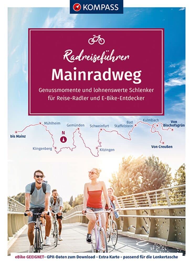 KOMPASS Radreiseführer Mainradweg book