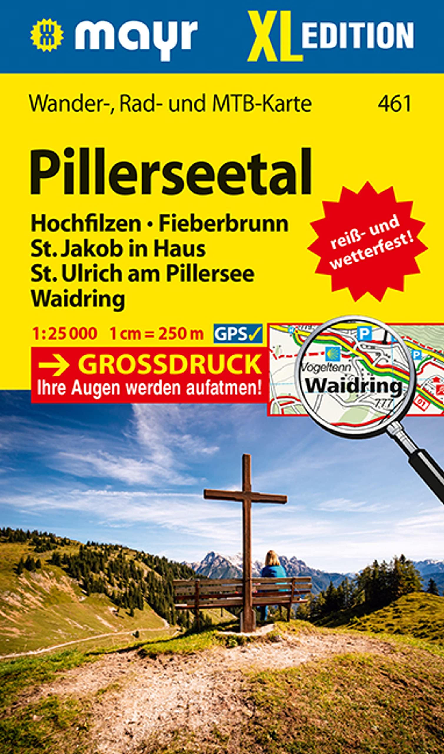 Mayr Wanderkarte Pillerseetal XL 1:25.000 Maps & Plans