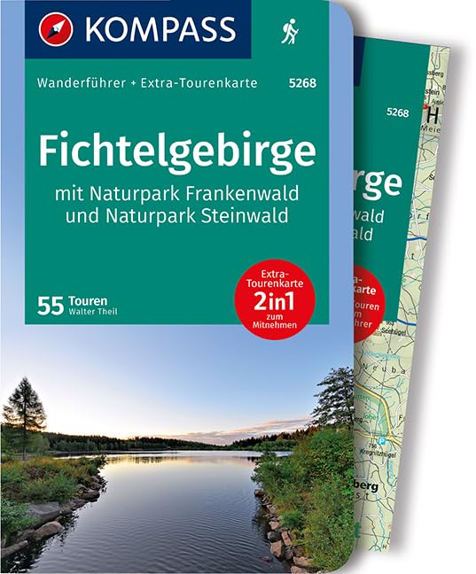 KOMPASS Wanderführer Fichtelgebirge mit Naturpark Frankenwald und Naturpark Steinwald Leisure, Home & Garden
