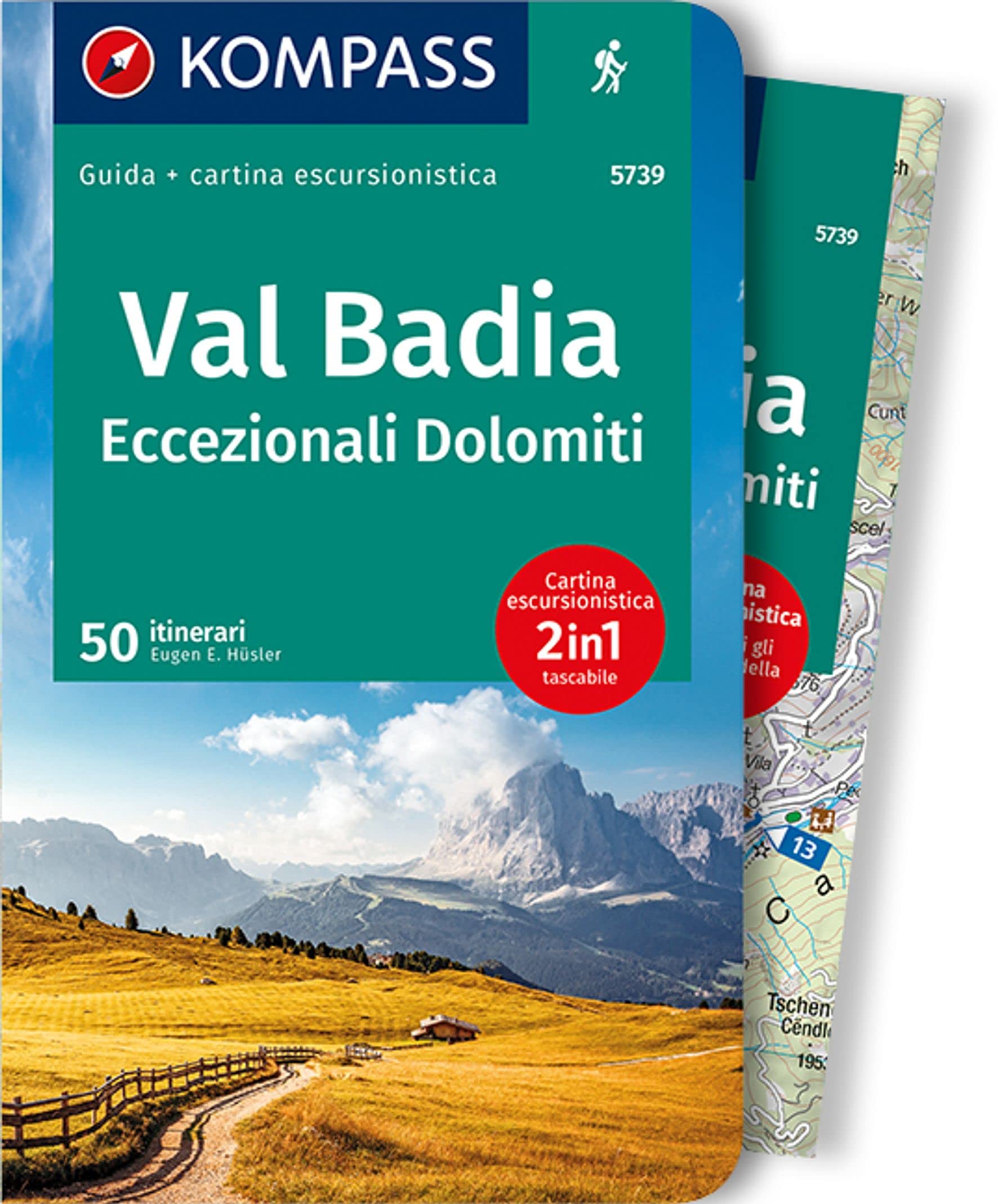 KV WF 5739 Val Badia, Eccezionali Dolomiti (m. Karte) Leisure, Home & Garden