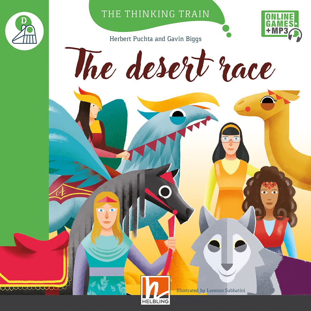 The desert race. Level D. The thinking train. Registrazione in inglese britannico. Con e-zone kids. Con espansione online book
