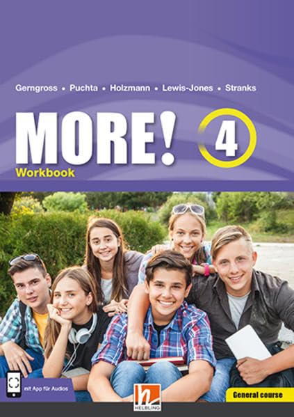 Product Image: MORE! 4 Workbook General Course mit E-Book+: SbNr 190479 (Helbling Languages) - Gerngross, Günter