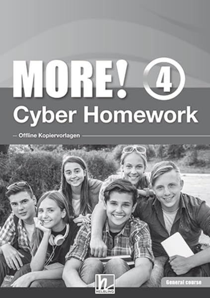 MORE! 4 Cyber Homework General Course - Offline Kopiervorlagen: (Helbling Languages) Foreign Languages ​​& Dictionaries