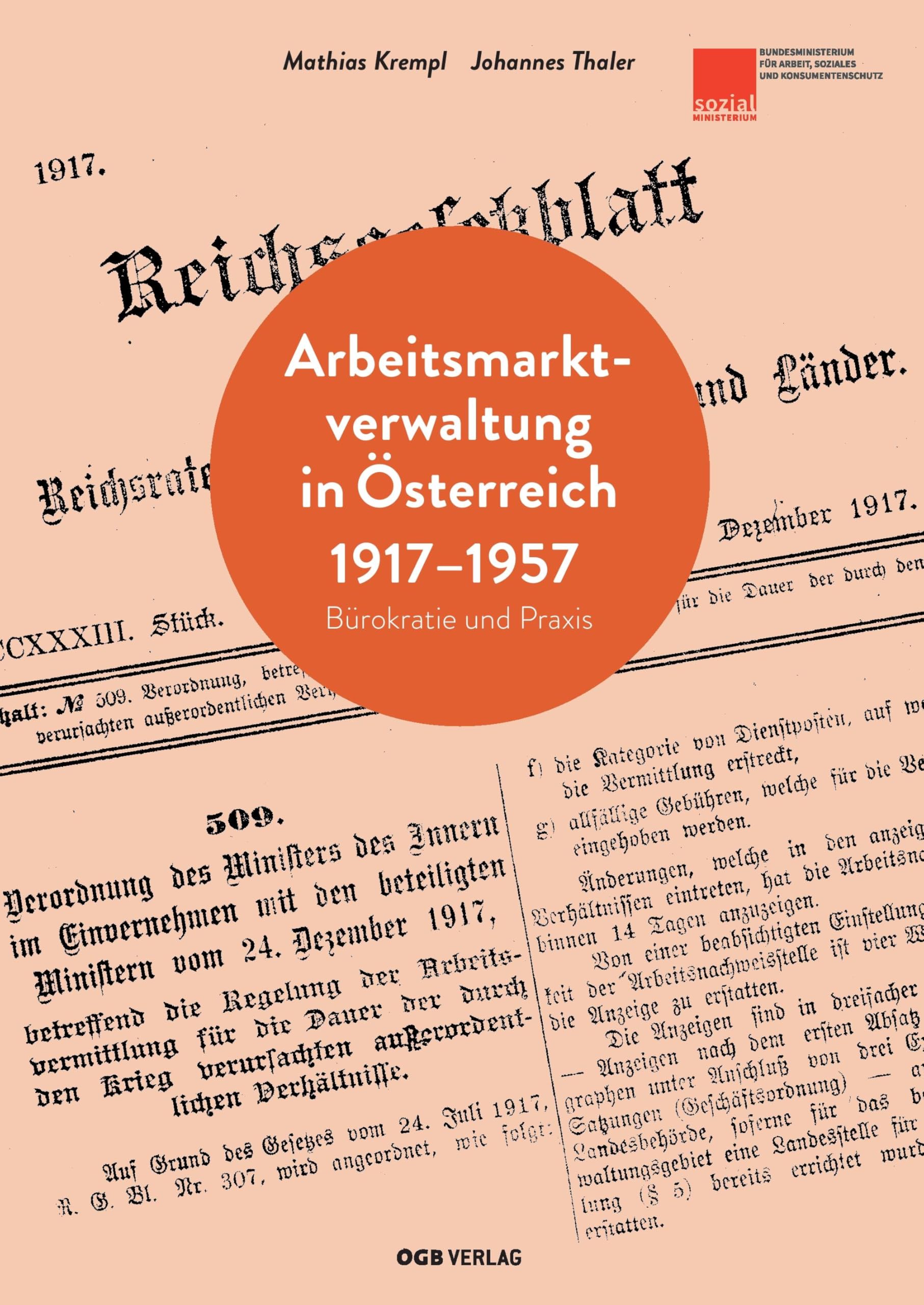 Arbeitsmarktverwaltung in Österreich 1917-1957: Bürokratie und Praxis (Zeitgeschichte) Law