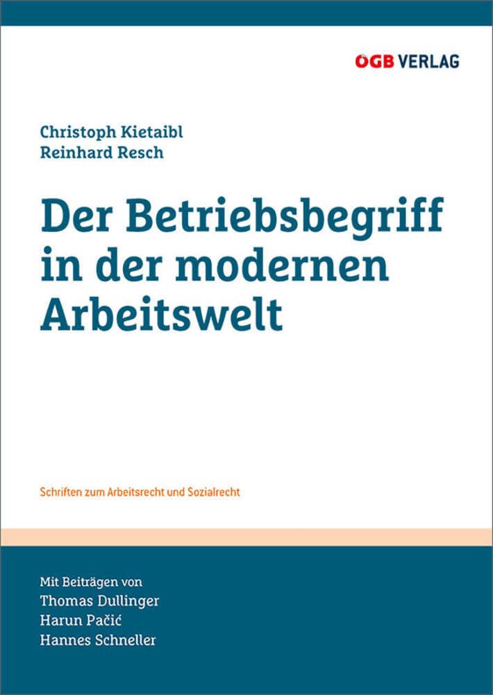 Der Betriebsbegriff in der modernen Arbeitswelt Law