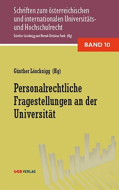 Universitätspersonalrechtliche Fragestellungen book