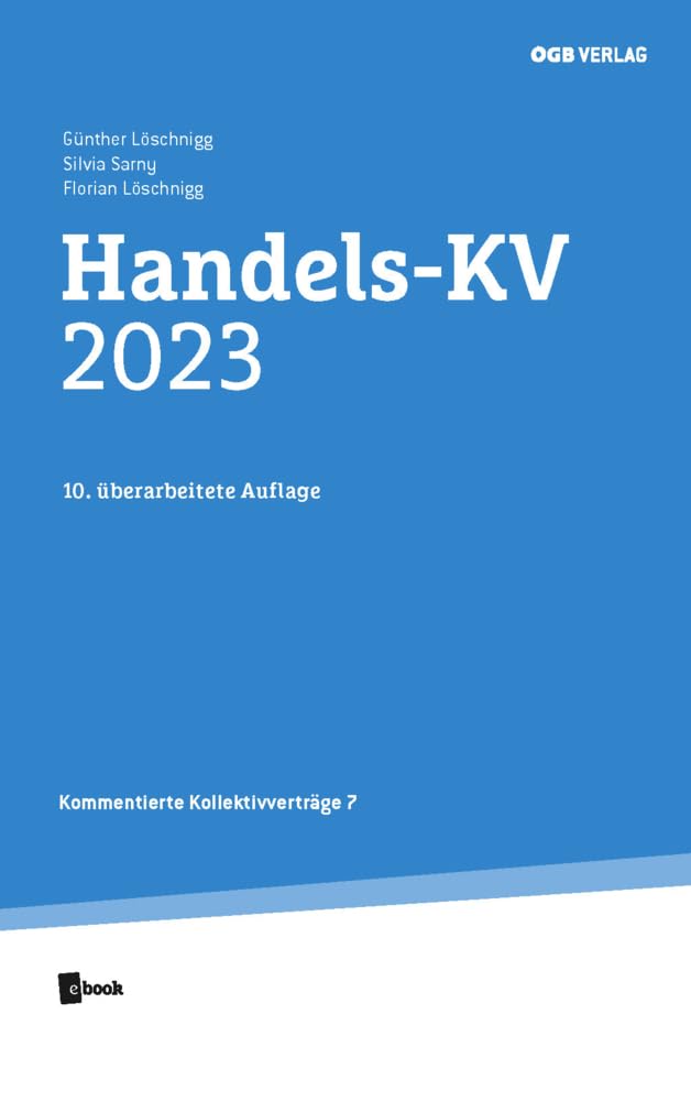 Handels-KV 2023 (Kommentierte Kollektivverträge) Law