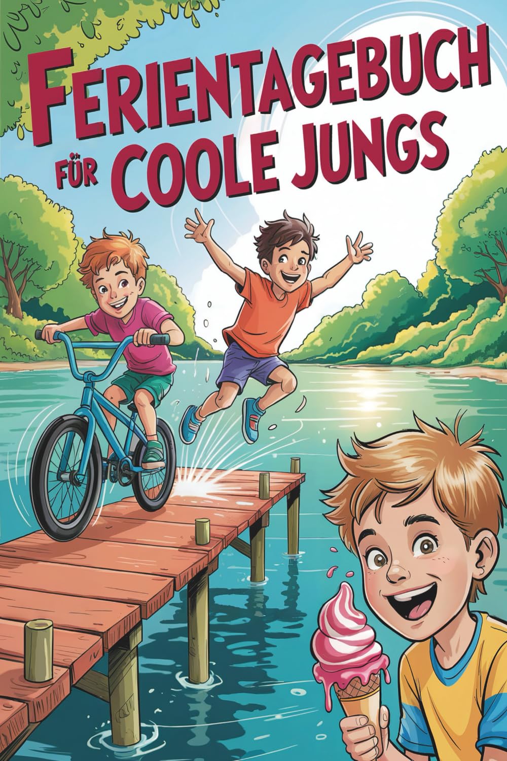 Ferientagebuch für coole Jungs - für Reise, Urlaub und Ferien zu Hause Parents & Children