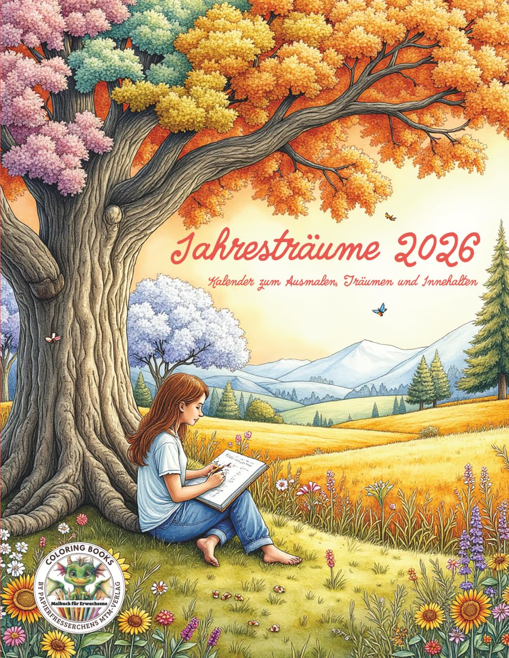 Jahresträume 2026 - Kalender zum Ausmalen, Träumen und Innehalten Film, Art & Culture