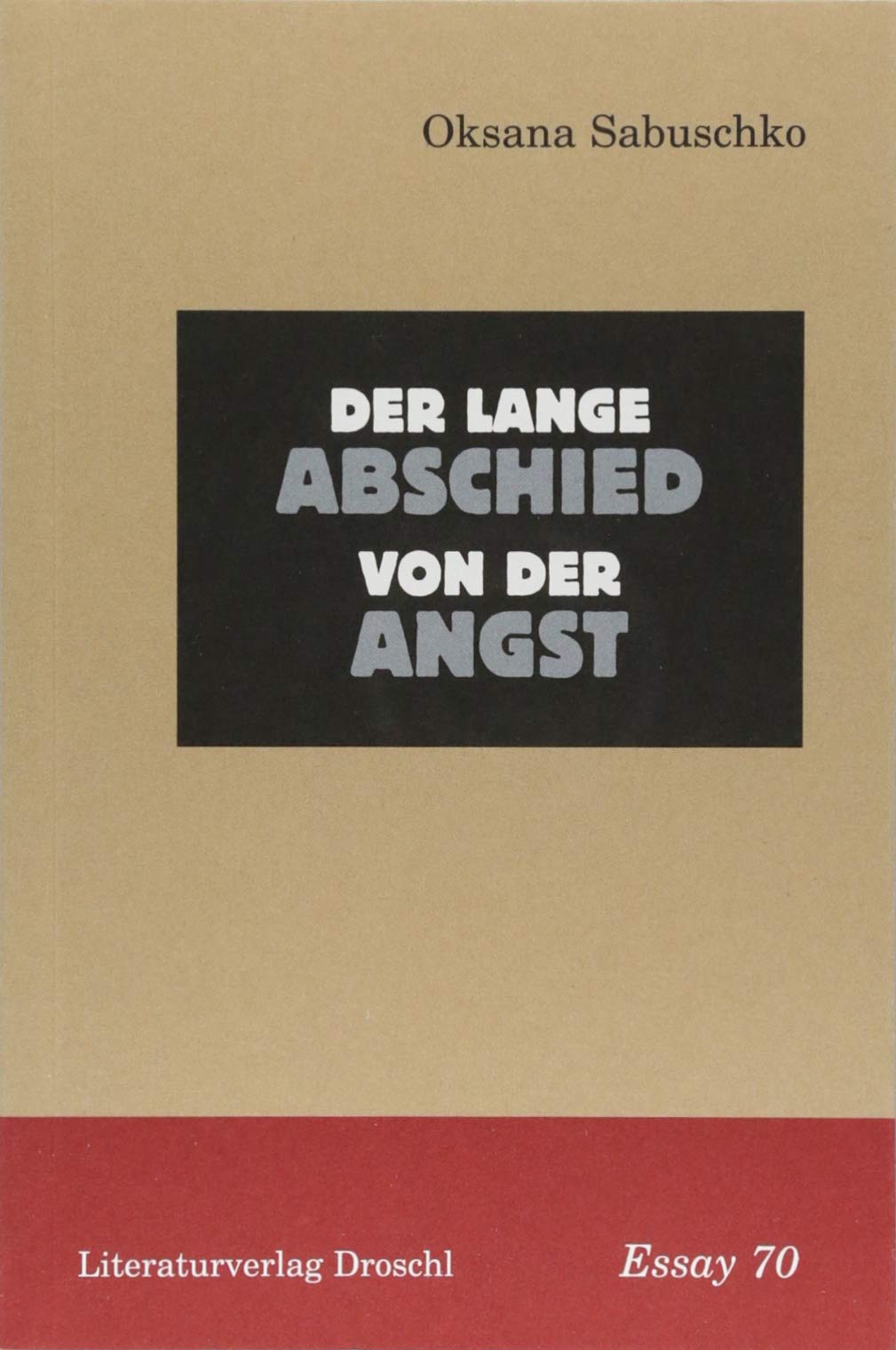 Product Image: Der lange Abschied von der Angst