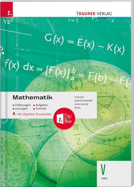 Mathematik V HAK inkl. digitalem Zusatzpaket - Erklärungen, Aufgaben, Lösungen, Formeln Study Guides