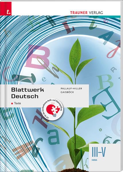 Blattwerk Deutsch - Texte, III-V HAK Study Guides