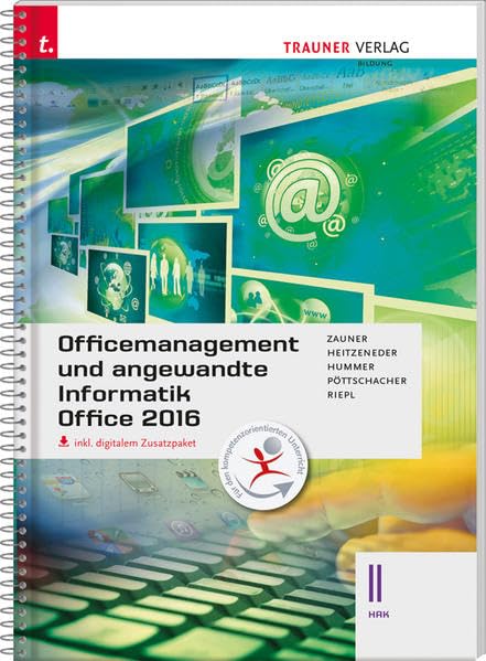 Officemanagement und angewandte Informatik II HAK Office 2016 inkl. digitalem Zusatzpaket Business, Finance & Career