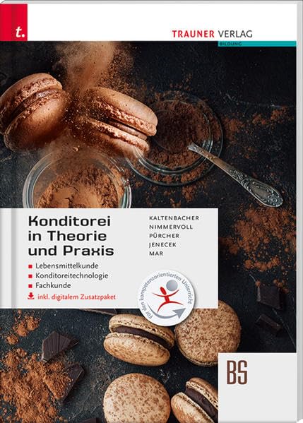 Konditorei in Theorie und Praxis Study Guides