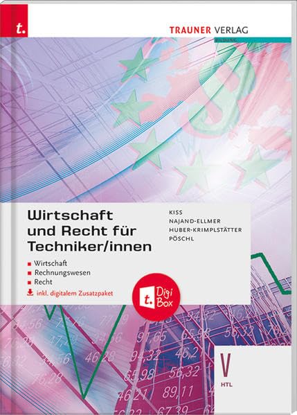 Wirtschaft und Recht für Techniker/innen V HTL inkl. digitalem Zusatzpaket Study Guides