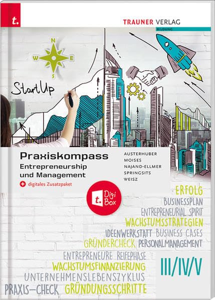 Praxiskompass Entrepreneurship III/IV/V HAK + digitales Zusatzpaket Study Guides
