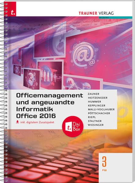 Officemanagement und angewandte Informatik 3 FW Office 2016 inkl. digitalem Zusatzpaket book