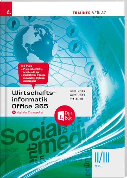 Wirtschaftsinformatik II/III HAK, Office 365 + digitales Zusatzpaket Computer Science