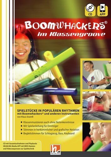 Boomwhackers im Klassengroove inkl. Audio-CD + App, m. 1 Audio-CD cd