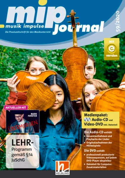 mip-Journal 59/2020 - Medienpaket: Die Praxiszeitschrift für den Musikunterricht der 5. bis 10. Jahrgangsstufe (mip-journal: Die Praxiszeitschrift für ... der 5. bis 10. Jahrgangsstufe) Study Guides
