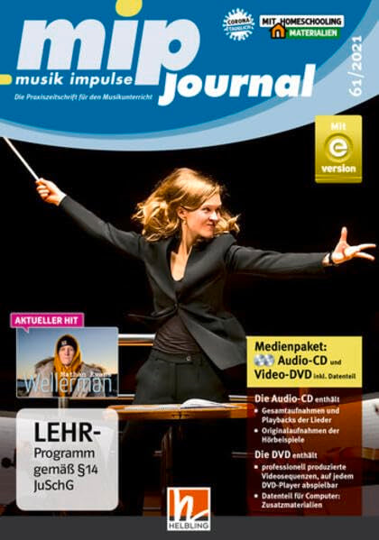 mip-Journal 61/2021 - Medienpaket: Die Praxiszeitschrift für den Musikunterricht der 5. bis 10. Jahrgangsstufe (mip-journal: Die Praxiszeitschrift für ... der 5. bis 10. Jahrgangsstufe) Learning & Reference