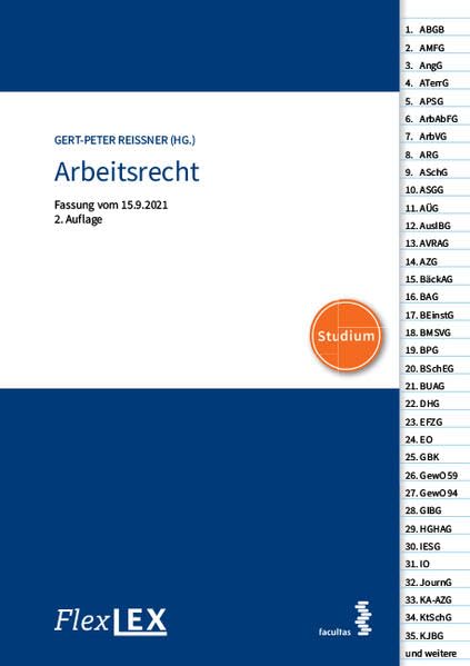 FlexLex Arbeitsrecht │Studium: Fassung vom 15.9.2021 Law
