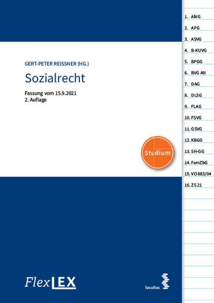 FlexLex Sozialrecht │Studium: Fassung vom 15.9.2021 Law