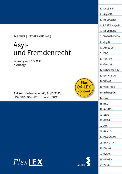 FlexLex Asyl- und Fremdenrecht: Fassung vom 1.5.2023 Law