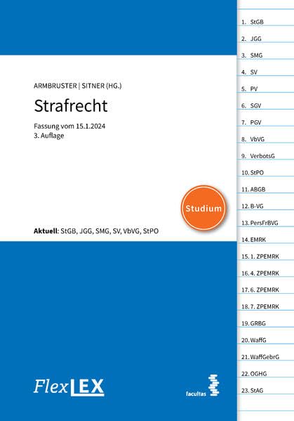 FlexLex Strafrecht │Studium: Fassung vom 15.1.2024 Law