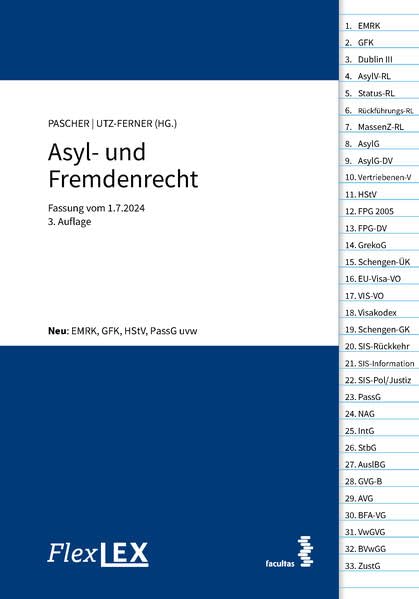 FlexLex Asyl- und Fremdenrecht: Fassung vom 1.7.2024 Law